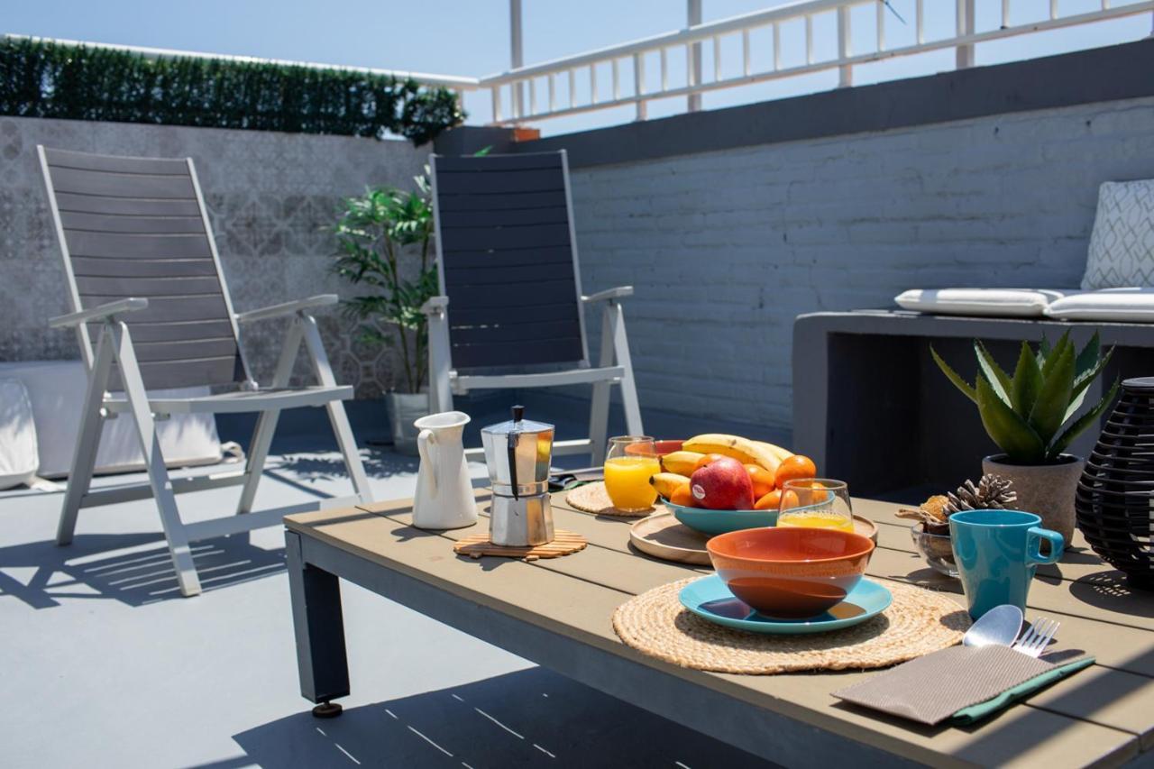 Florit Flats - Cabanyal 3 Bedroom Wifi Ac Terrace Beach Penthouse